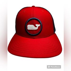 VINEYARD VINES MEN'S WHALE DOT TRUCKER HAT.NWT.MSRP$32.00